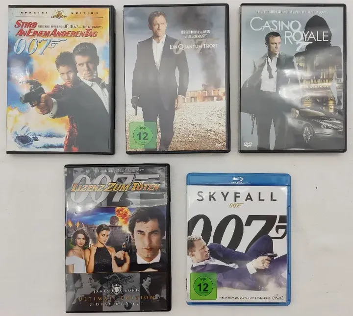 James Bond DVD 5er-Bundle - Bild 1