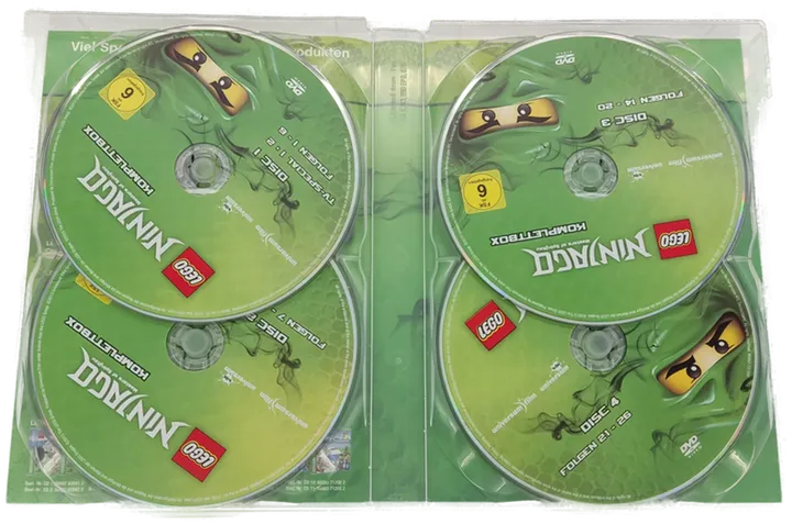 LEGO Ninjago Masters of Spinjitzu DVDs Staffel 1-8 - Bild 2