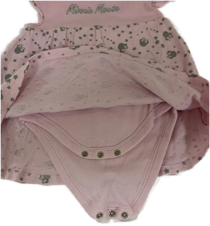 DISNEY Babykleid mit Body Gr. 80 rosa - Bild 3