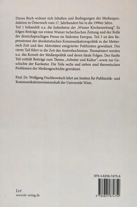 Medien zwischen Missbrauch und Orientierung in vier Jahrhunderten - Wolfgang Duchkowitsch - Bild 2