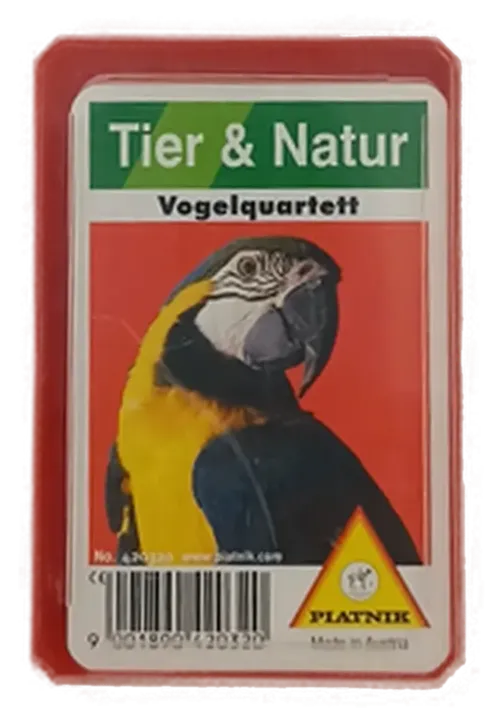 Tier & Natur - Vogelquartett Kartenspiel - Bild 1