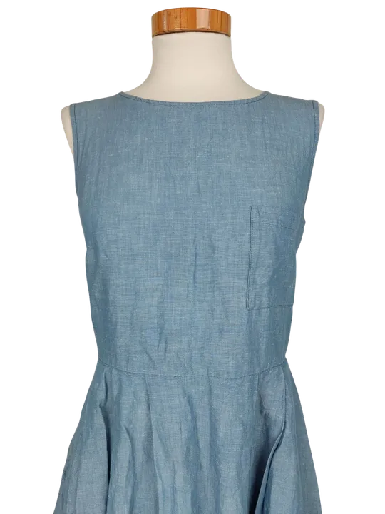 WOOLRICH Damen Midikleid, blau - Gr. S  - Bild 4