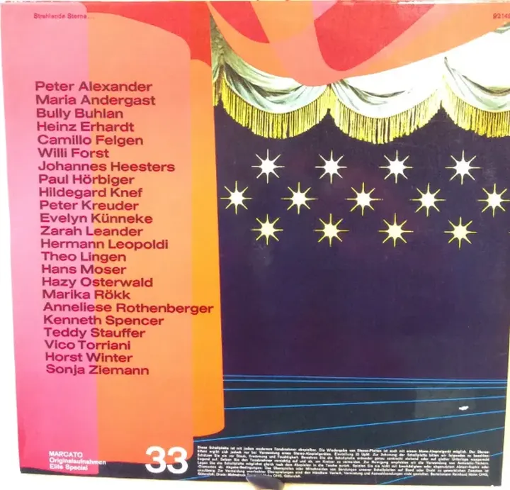 LP Schallplatte - Strahlende Sterne - Bild 2