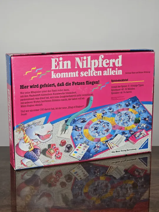Ein Nilpferd kommt selten allein - Gesellschaftsspiel - Ravensburger  - Bild 2