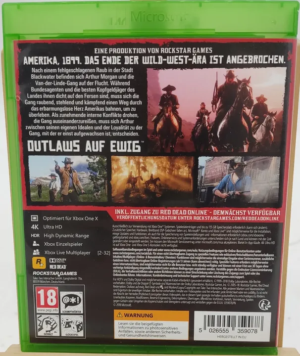 Xbox One Red Dead Redemption 2 - Bild 2