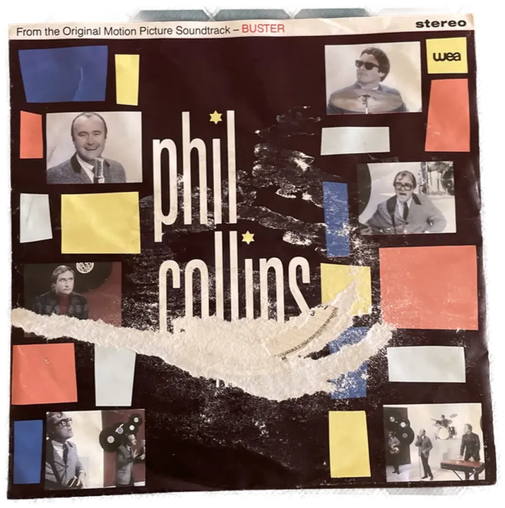 Singles Schallplatte - Phil Collins - Two Hearts; The Robbery - Bild 1