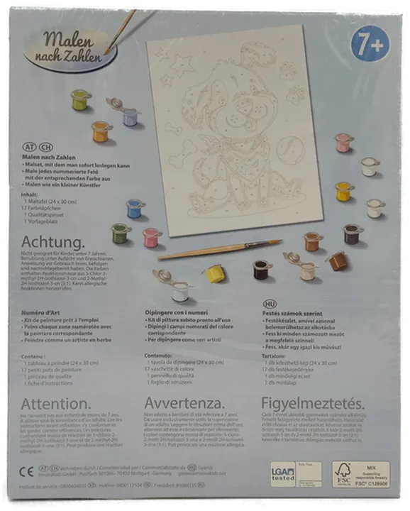 Malen nach Zahlen für Kinder - Bild 2