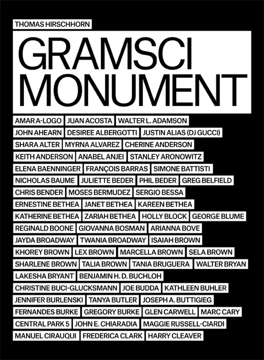 Thomas Hirschhorn - Gramsci Monument - Bild 1