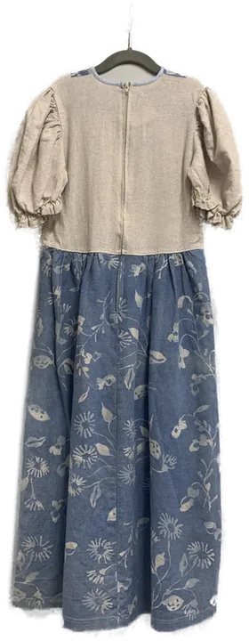 Dirndl - beige/blau - Gr. ca. 146 - Bild 2