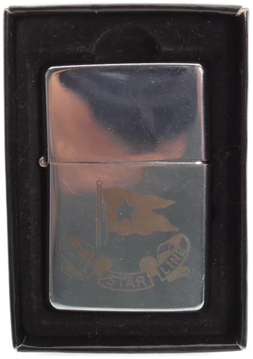 ZORR Feuerzeug – White Star Line Gravur – Sturmfeuerzeug im Zippo-Stil – in Originalbox - Bild 3