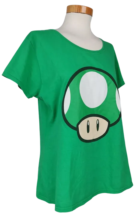 SUPER MARIO Damen T-Shirt, grün - Gr. XXL - Bild 3