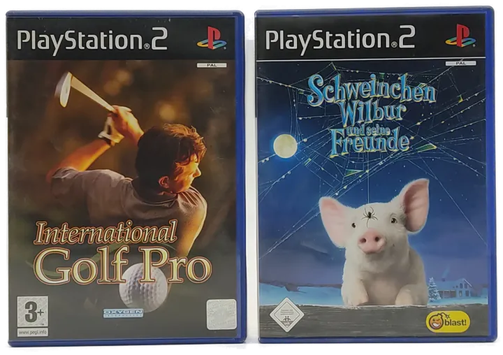Playstation Schweinchen Wilbur und seine Freunde & International Golf Pro Bundle - Bild 3
