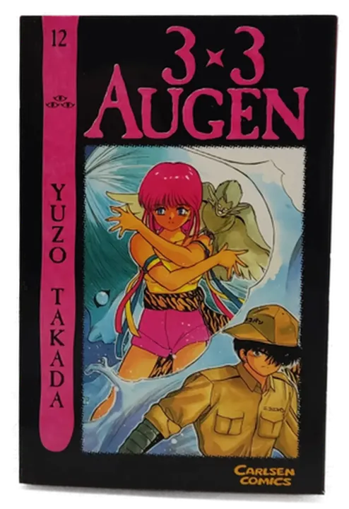 Buch Carlsen Comics Yuzo Takada 3x3 Augen Band 12 / Manga  - Bild 1