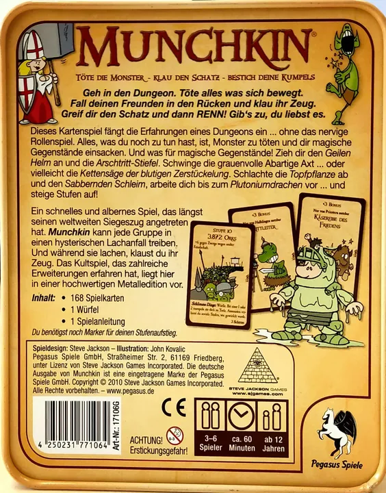 Munchkin - Kartenspiel - Pegasus Spiele - Bild 2