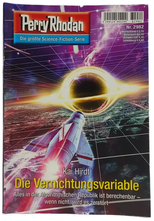 Romanheft Perry Rhodan Die Vernichtungsvariable Erstauflage Nr. 2982 - Bild 2