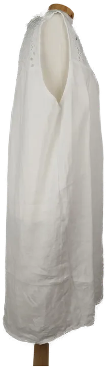  Rosemarine Damen Midikleid weiss mit Sptzendetails - M/38 - Bild 3