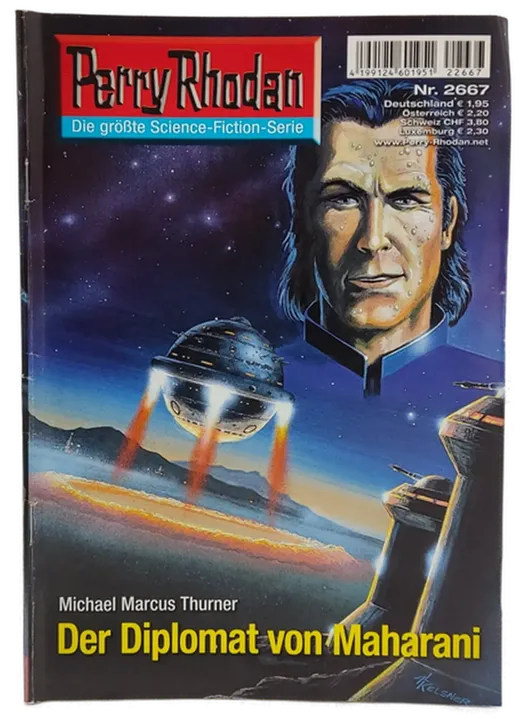 Romanheft Perry Rhodan Der Diplomat von Maharani Erstauflage Nr.2667 - Bild 1