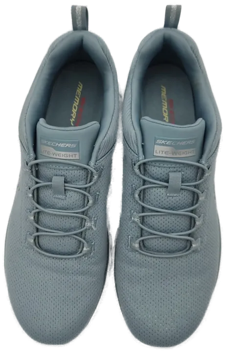 Skechers LITE-WEIGHT Sneakers hellblau glitzernd (Größe 40) - Damen - Bild 5