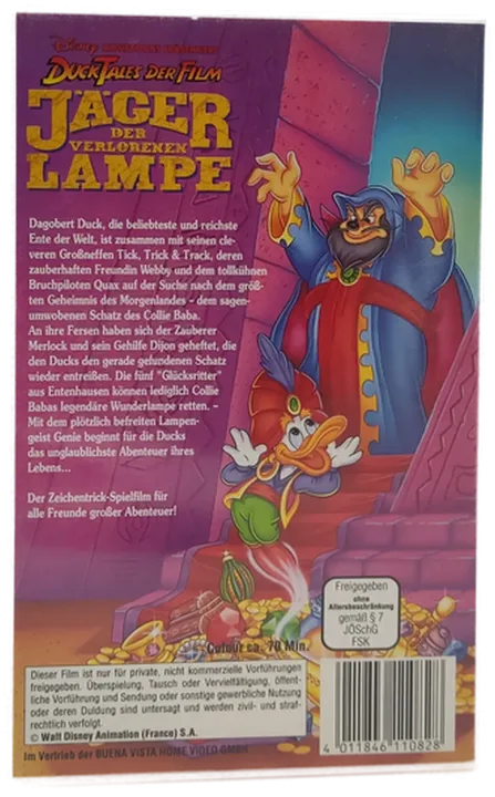 Duck Tales: Jäger der verlorenen Lampe VHS - Bild 2