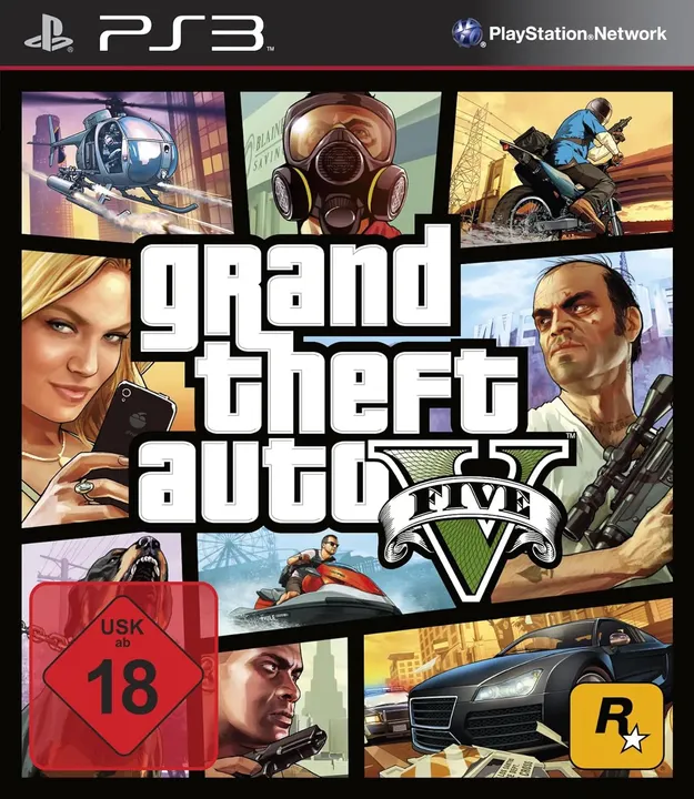 PS3 Grand Theft Auto V 