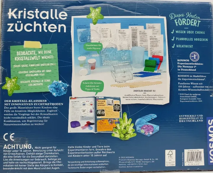 Experimentierkasten Kristalle züchten - Bild 2