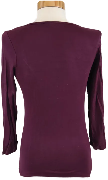 AMISU Damenlangarm T-Shirt violett - 34 - Bild 3