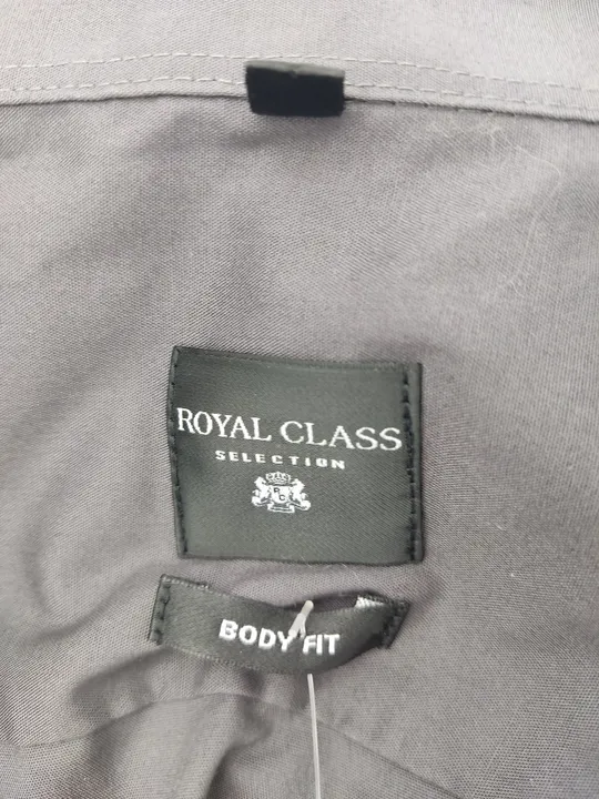 Royal Class Herrenhemd grau - 38 (XXS) (body fit) - Bild 4