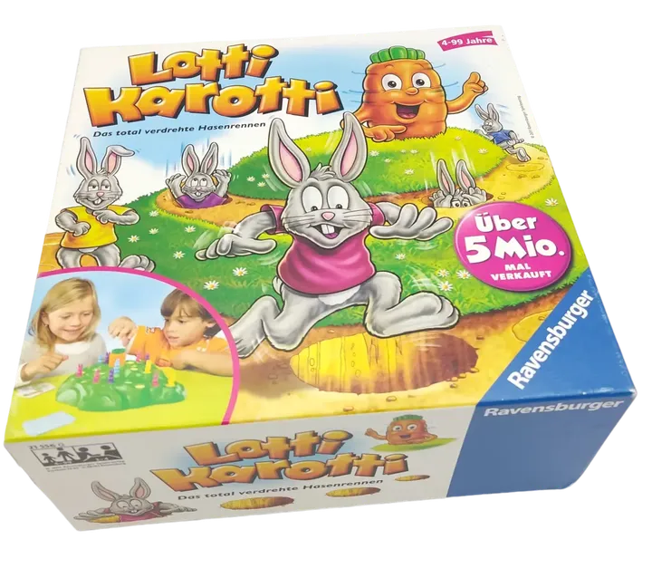 Lotti Karotti - Das total verdrehte Hasenrennen - Gesellschaftsspiel - RAVENSBURGER - Bild 1