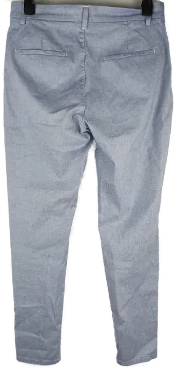  Stoffhose 'L.O.G.G.', lang mit Taschen, hellblau/weiß meliert, Größe 38 - Bild 2