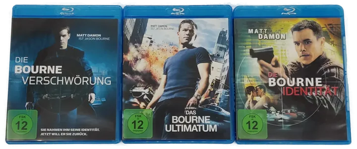 Blu-Ray 3 Disc's Die Ultimative Bourne Collection 3- Disc Edition mit Matt Damon, ...... - Bild 4