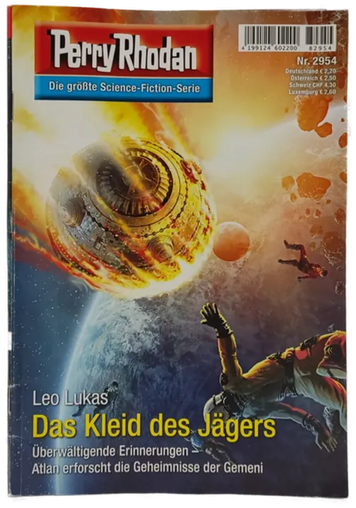 Romanheft Perry Rhodan Das Kleid des Jägers Erstauflage Nr. 2954 - Bild 1