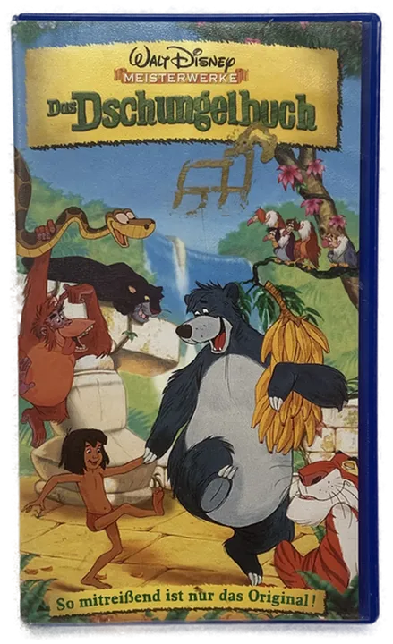 Disney: Das Dschungelbuch - VHS - Bild 1