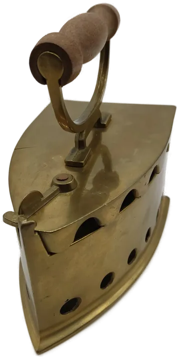 Kohlebügeleisen aus Messing - Bild 2