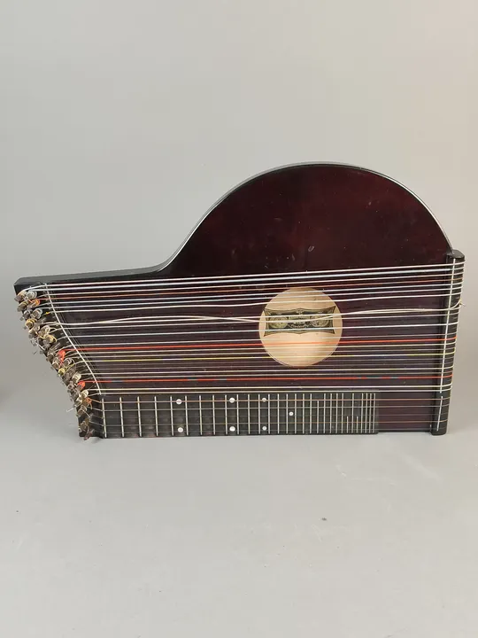 Zither von Anton Kiendl mit Koffer  - Bild 6