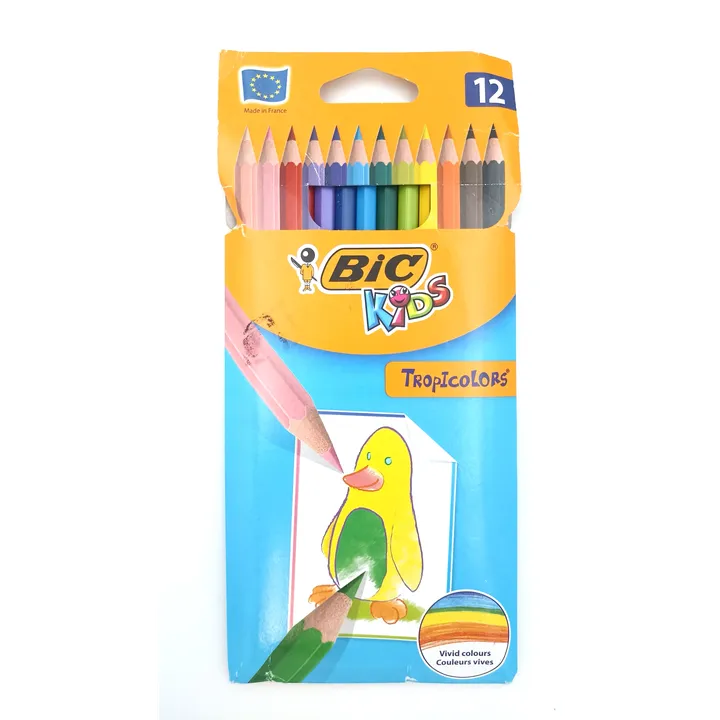 Bic Kids Tropicolors 12-teiliges Buntstifte-Set - Bild 1