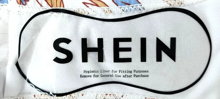 SHEIN Bikini mit floralem Muster Gr. XS - Bild 4