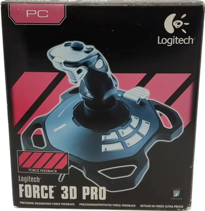 Logitech Force 3D Pro Joystick USB schwarz/silber - Bild 3