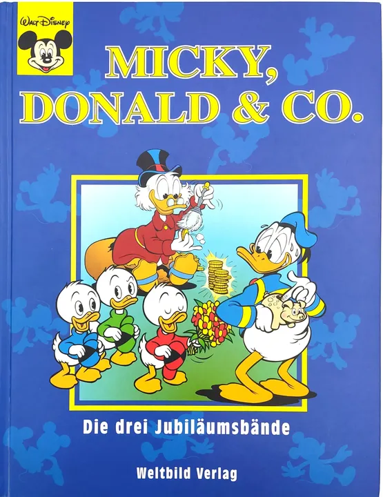 Walt Disney- Mickey, Donald & CO. - Die drei Jubiläumsbände - 70 Jahre Mickey Maus - Bild 1