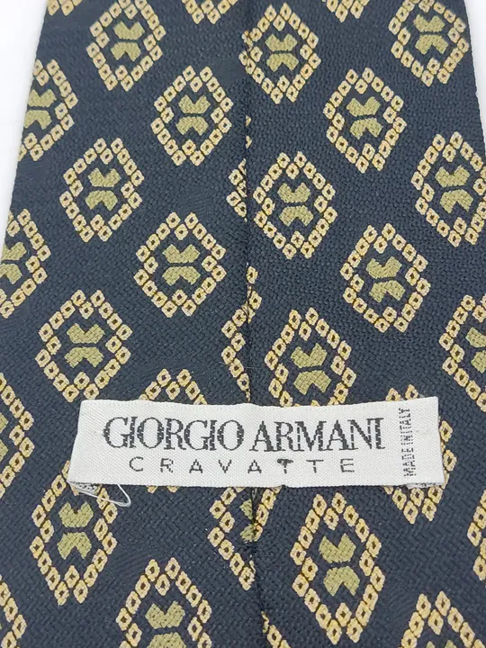Armani Herren Krawatte mehrfarbig Vintage - Bild 3