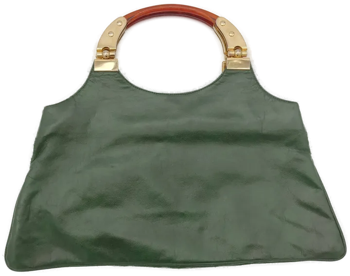 Damen Handtasche Lederoptik grün - Bild 2