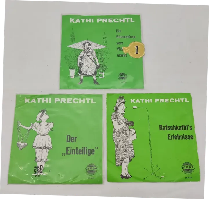 Single Langspielplatten - Kathi Prechtl - 3er Set - Bild 2