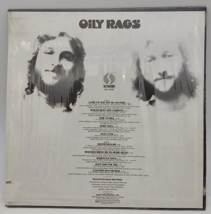 Langspielplatte - Oily Rags - Oily Rags - Bild 2