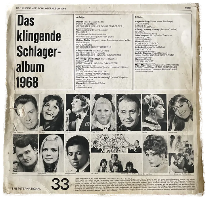 LP - Das klingede Schlageralbum 1968 - Bild 2