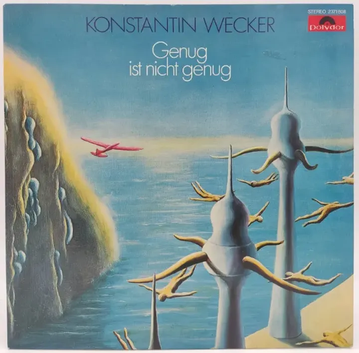 Vinyl LP - Konstantin Wecker - Genug ist nicht genug - Bild 1