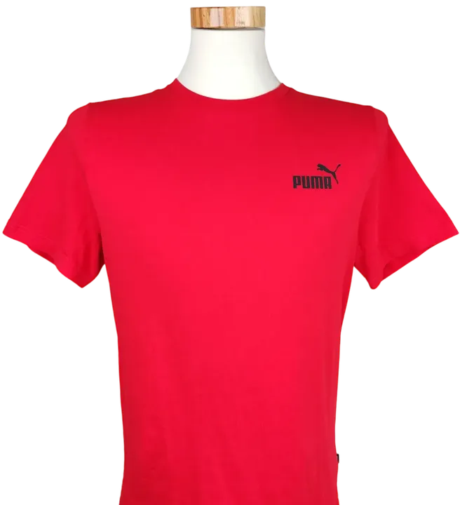 Puma Herren T-Shirt, rot - Gr. M - Bild 3
