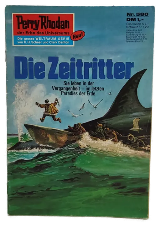 Romanheft Perry Rhodan Die Zeitritter Erstauflage Nr.580 - Bild 2