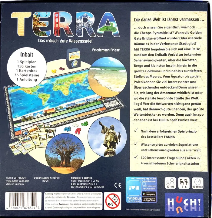 TERRA- Das irdisch gute Wissensspiel - HUCH! - Bild 2