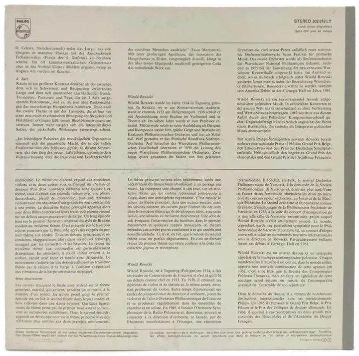 Vinyl LP - Schostakowitsch - Sinfonie Nr. 5 - Bild 2