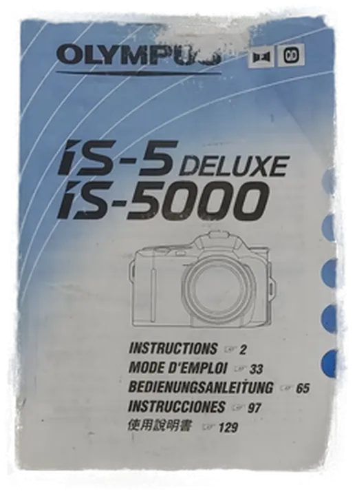 Olympus IS-5000 Analogkamera, is-5 Deluxe, Inkl. Aufbewahrungstasche - Bild 5