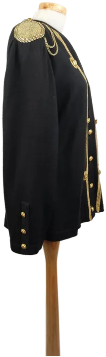 ARA Damenweste mit gold Knöpfen schwarz - L/40 - Bild 3